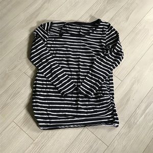 Maternity striped shirt